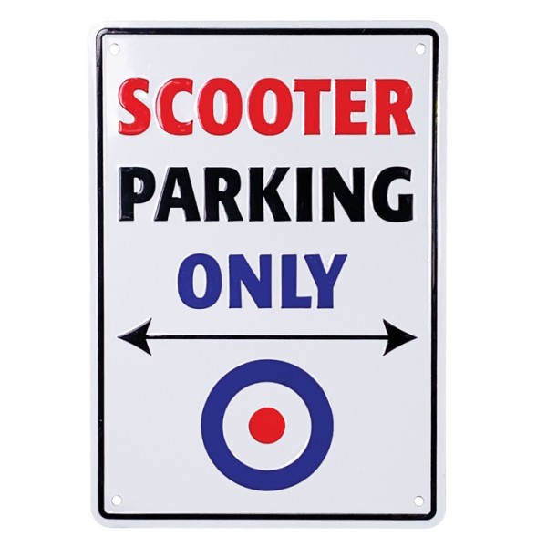 Bike It Parking Sign Scooters Only